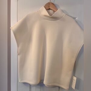 Leze the Label Lani top cream NWT